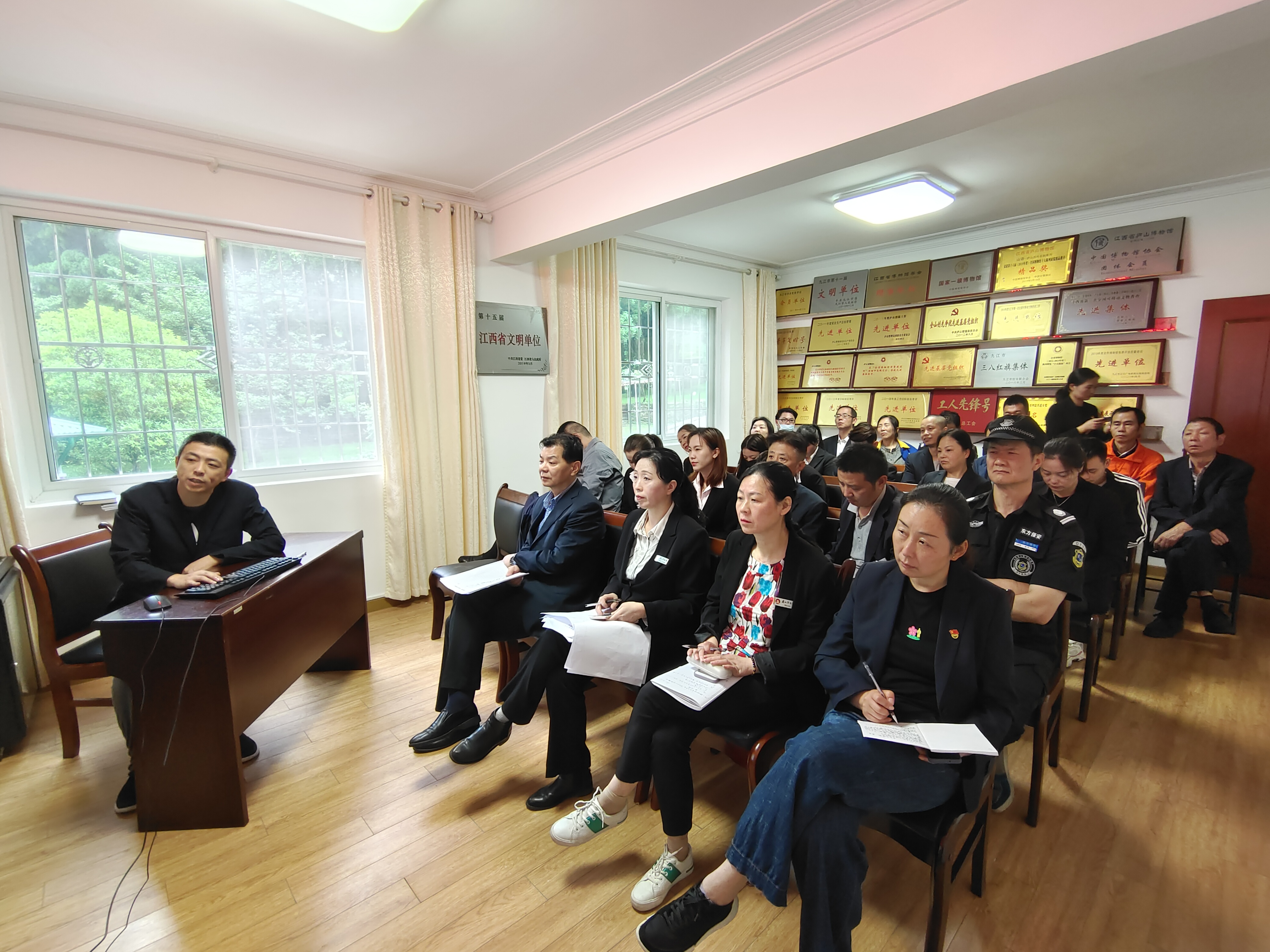 庐山博物馆开展安全生产月系列活动 庐山博物馆开展安全生产月系列活动