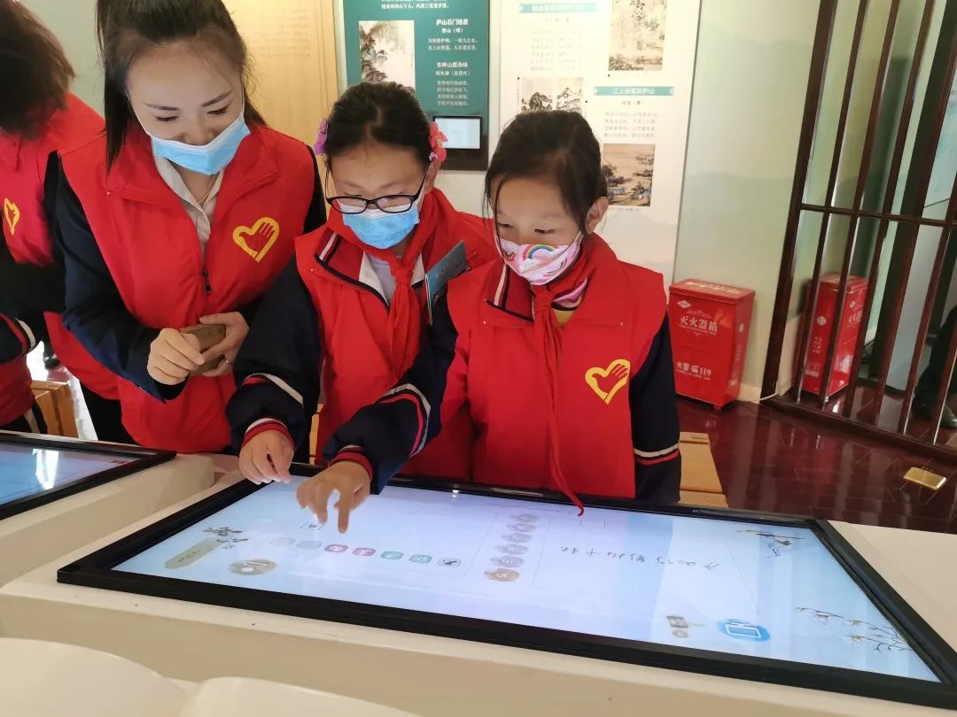 5.18国际博物馆日|庐山博物馆开展红领巾志愿者现场教学培训 5.18国际博物馆日|庐山博物馆开展红领巾志愿者现场教学培训