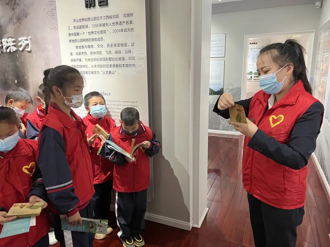 5.18国际博物馆日|庐山博物馆开展红领巾志愿者现场教学培训 5.18国际博物馆日|庐山博物馆开展红领巾志愿者现场教学培训