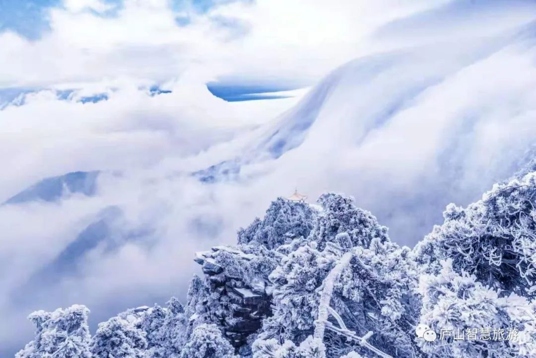 你见过一百多年前的庐山雪景吗? 你见过一百多年前的庐山雪景吗?
